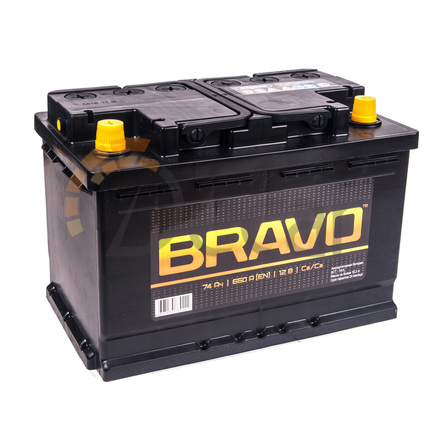 Аккумулятор BRAVO 74Ah 650A L+