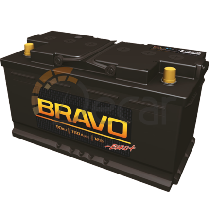Аккумулятор BRAVO 90Ah 760A R+