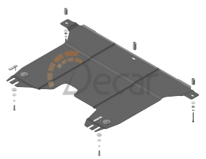 Защита "Мотодор" для Hyundai Elantra (2014-2016)