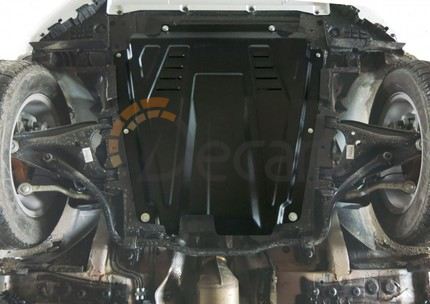Защита "АвтоБРОНЯ" для картера и КПП Renault Logan II (c 2014)