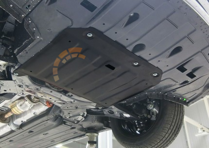 Защита "АвтоБРОНЯ" для картера и КПП Hyundai i30 (2015-2017)