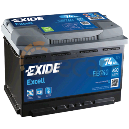 Аккумулятор Exide Excell 74Ah 680A L+