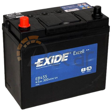 Аккумулятор Exide Excell 45Ah 330A R+ ASIAN