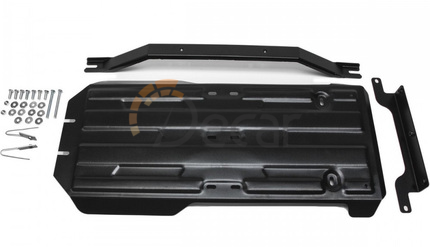 Защита "АвтоБРОНЯ" для КПП и РK Toyota FJ Cruiser (c 2010)