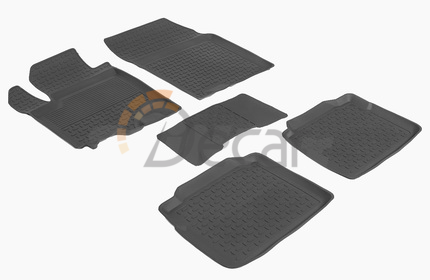 Резиновые коврики с высоким бортом для Suzuki SX4 II (с 2013)