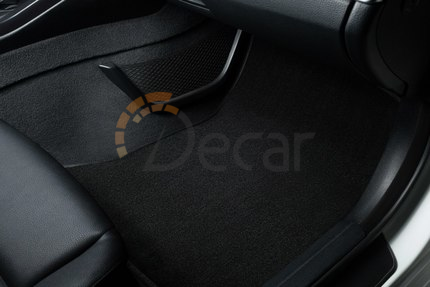 Ворсовые коврики LUX Nissan Sentra (c 2014)