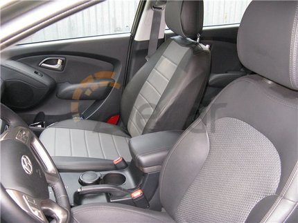 Чехлы экокожа Audi Q5 (с 2008)