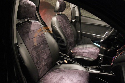 Чехлы алькантара Audi Q5 (с 2008)