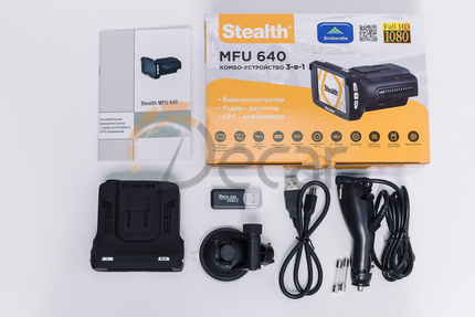 Комбо-видеорегистратор Stealth MFU 640