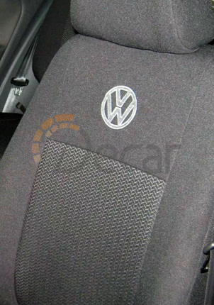 Чехлы жаккард Volkswagen Caddy (2 места) 2004-2015