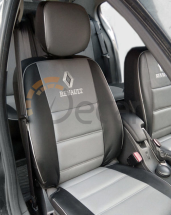 Чехлы экокожа Volkswagen Caddy (2 места) 2004-2015
