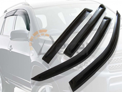 Дефлекторы окон для TOYOTA Corolla 9 (2000-2006) HB, SVS, 0080032289