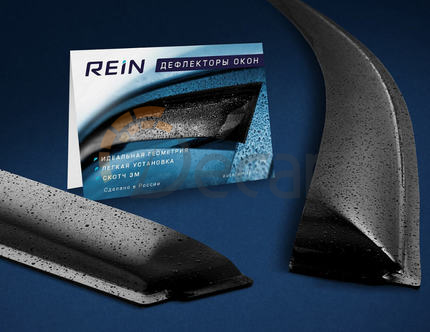 Дефлекторы окон RENAULT MEGANE III (2008-2014) хэтчбек, REIN, REINWV501