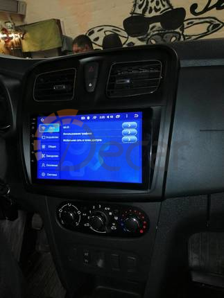 Автомагнитола 2DIN Renault Sandero с 2012 по 2019 год с GPS навигацией