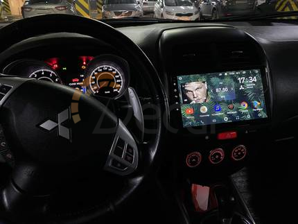 Автомагнитола 2DIN Mitsubishi ASX с 2010 по 2016 год с GPS навигацией