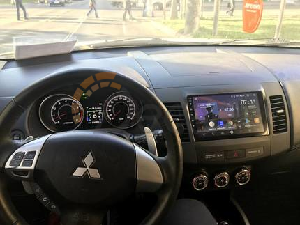 Автомагнитола 2DIN Mitsubishi Outlander XL с 2007 по 2011 год с GPS навигацией
