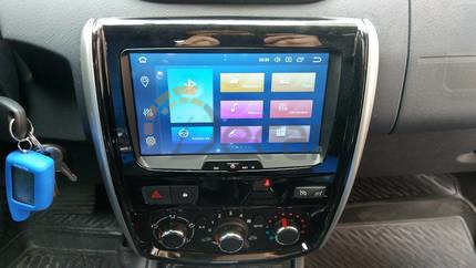 Автомагнитола 2DIN Nissan Terrano с 2014 по 2021 год с GPS навигацией