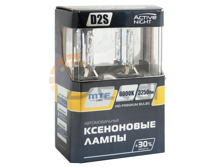 MTF Light. Ксеноновые лампы AS6D2S D2S 3250Лм 6000K