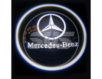 SVS. Светодиодные проекторы логотипов 0350006199 MERCEDES BENZ, врезные, тип G3