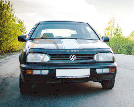 Дефлектор капота v Golf-3 с 1991-1997, VIP TUNING, VW11