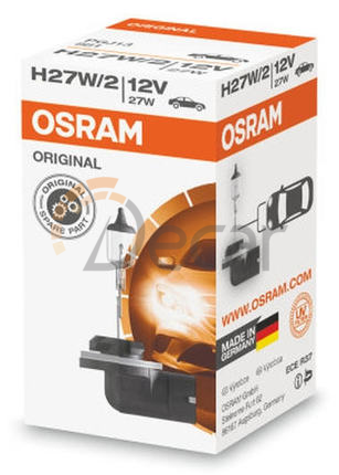 Лампа галогенная H27W-2 (PGJ13), 12V, 27 W, ORIGINAL LINE, OSRAM, 881