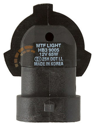 Лампы галогенные HB3 / 9005 (P20d), 12V, 65W, 4000K, ARGENTUM +80%, MTF Light, H8A12B3